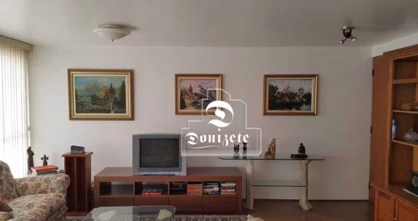 Apartamento com 3 dormitórios à venda, 122 m² por r$ 870.000,00 - vila assunção - santo andré/sp
