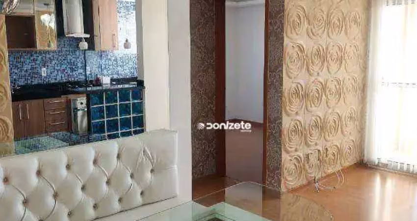 Apartamento com 2 dormitórios à venda, 51 m² por r$ 375.000,00 - utinga - santo andré/sp