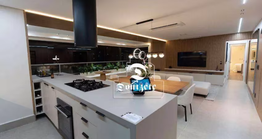 Apartamento com 3 dormitórios à venda, 134 m² por r$ 1.602.636,35 - campestre - santo andré/sp