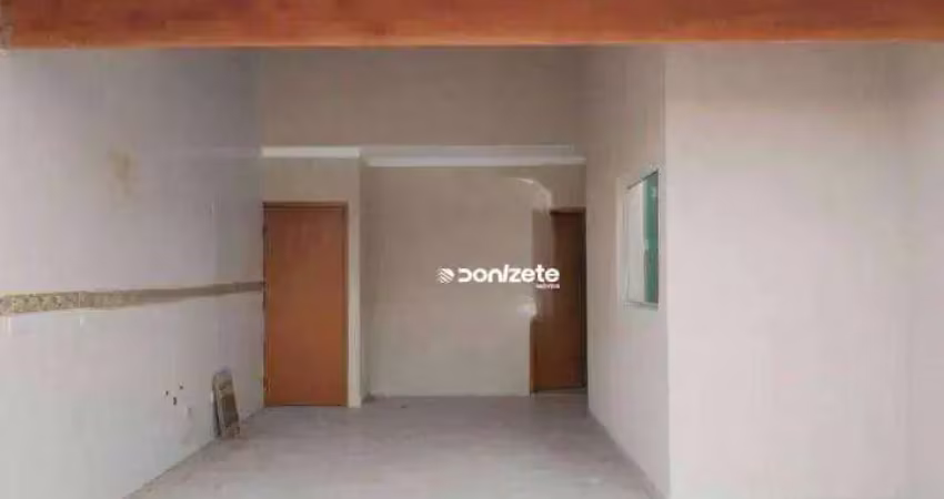 Cobertura com 2 dormitórios à venda, 104 m² por r$ 440.000,00 - jardim progresso - santo andré/sp