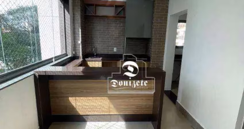 Apartamento com 3 dormitórios, 163 m² - venda por r$ 2.300.000,00 ou aluguel por r$ 9.735,00/mês - jardim - santo andré/sp