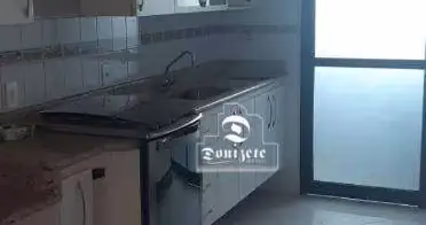 Apartamento com 2 dormitórios para alugar, 84 m² por r$ 3.300,00/mês - vila assunção - santo andré/sp