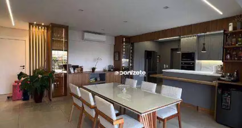 Apartamento com 3 dormitórios à venda, 128 m² por r$ 1.950.000,00 - vila gilda - santo andré/sp