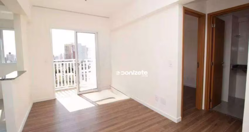 Apartamento com 1 dormitório à venda, 38 m² por r$ 320.000,00 - vila assunção - santo andré/sp