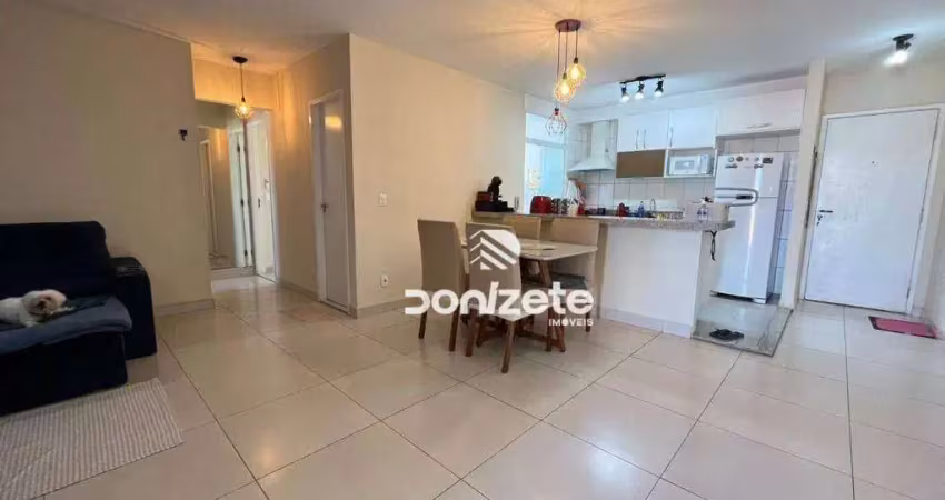 Apartamento com 2 dormitórios à venda, 74 m² por r$ 585.000,00 - vila alzira - santo andré/sp