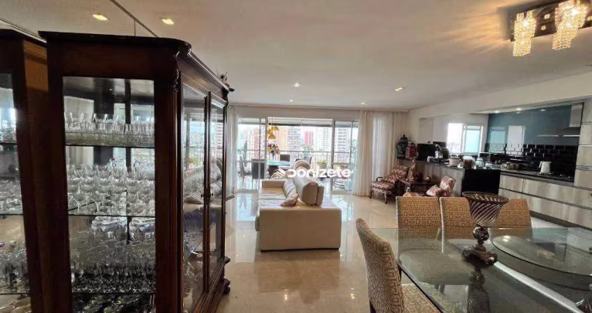 Apartamento com 3 suites  à venda, 162 m² por r$ 2.200.000 - vila bela vista - santo andré/sp