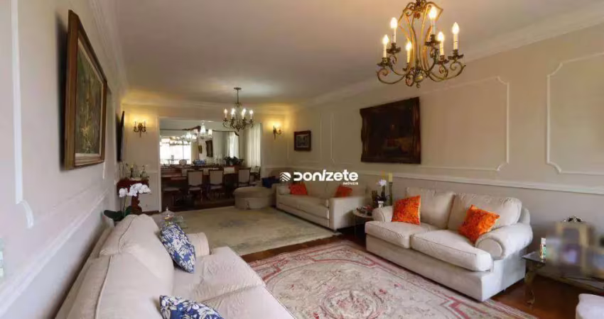 Apartamento com 4 dormitórios à venda, 191 m² por r$ 850.000,00 - centro - santo andré/sp