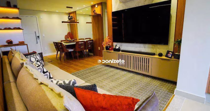 Apartamento com 3 dormitórios à venda, 117 m² por r$ 1.750.000,00 - vila bastos - santo andré/sp