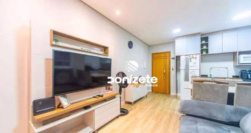 Apartamento com 2 dormitórios à venda, 65 m² por r$ 430.000,00 - vila curuçá - santo andré/sp