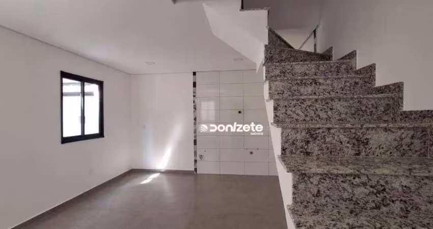 Sobrado com 2 dormitórios à venda, 89 m² por r$ 399.000,00 - vila pires - santo andré/sp