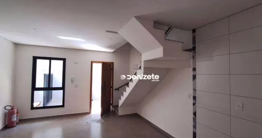 Sobrado com 2 dormitórios à venda, 89 m² por r$ 399.000,00 - vila pires - santo andré/sp