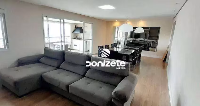 Apartamento com 3 dormitórios à venda, 165 m² por r$ 2.250.000,00 - jardim - santo andré/sp