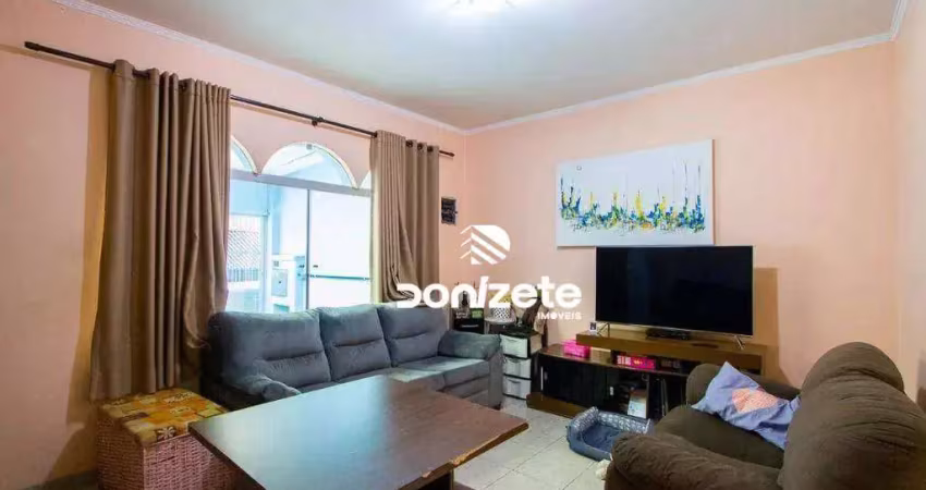 Sobrado com 3 dormitórios à venda, 150 m² por r$ 700.000,00 - vila homero thon - santo andré/sp