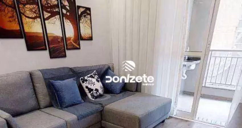 Apartamento com 2 dormitórios à venda, 65 m² por r$ 780.000,00 - campestre - santo andré/sp
