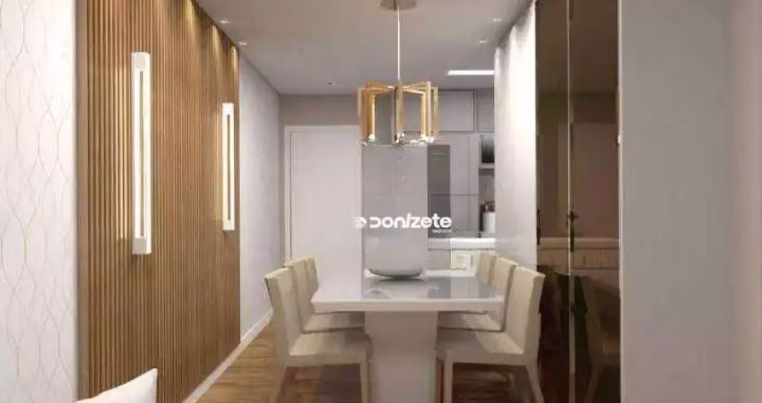 Apartamento com 2 dormitórios à venda, 50 m² por r$ 435.000,00 - vila floresta - santo andré/sp