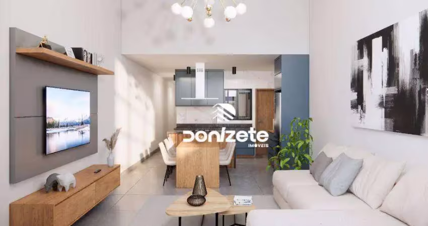 Casa com 3 dormitórios à venda, 105 m² por r$ 820.000,00 - utinga - santo andré/sp