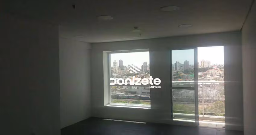 Sala, 30 m² - venda por r$ 415.000,00 ou aluguel por r$ 2.390,00/mês - jardim - santo andré/sp