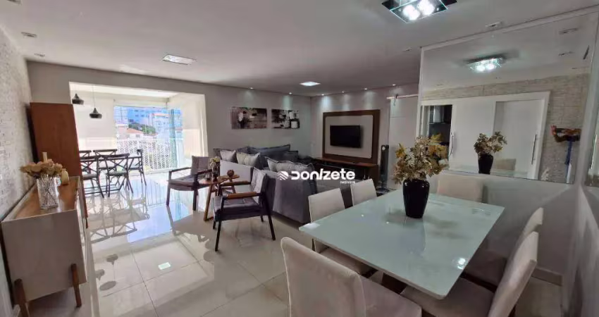 Apartamento com 3 dormitórios, 124 m² - venda por r$ 1.460.000,00 ou aluguel por r$ 11.453,17/mês - campestre - santo andré/sp
