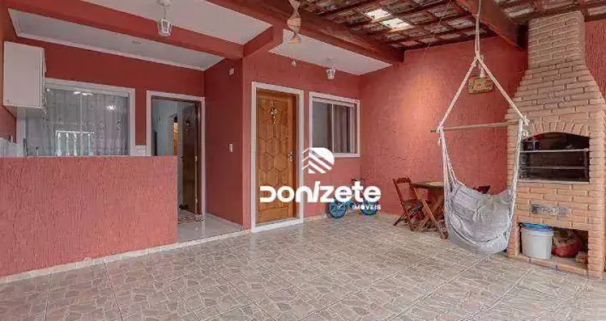 Sobrado com 2 dormitórios à venda, 120 m² por r$ 430.000,00 - jardim ipanema - santo andré/sp