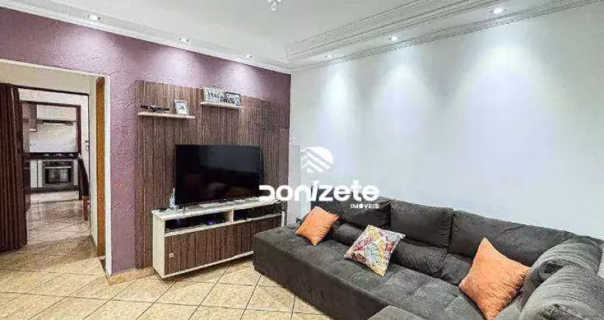 Casa com 3 dormitórios à venda, 115 m² por r$ 530.000,00 - vila lucinda - santo andré/sp