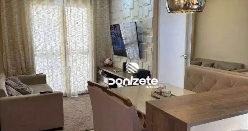 Apartamento com 2 dormitórios à venda, 48 m² por r$ 425.000,00 - parque jaçatuba - santo andré/sp