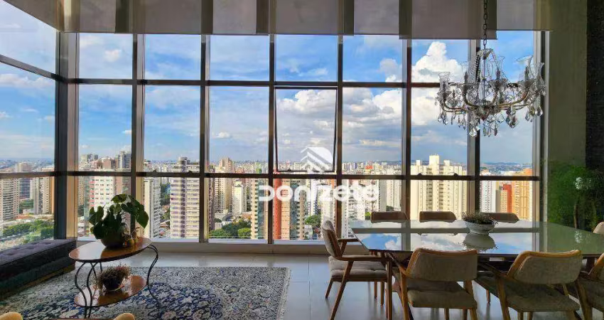 Cobertura com 3 dormitórios à venda, 350 m² por r$ 5.400.000,00 - jardim - santo andré/sp