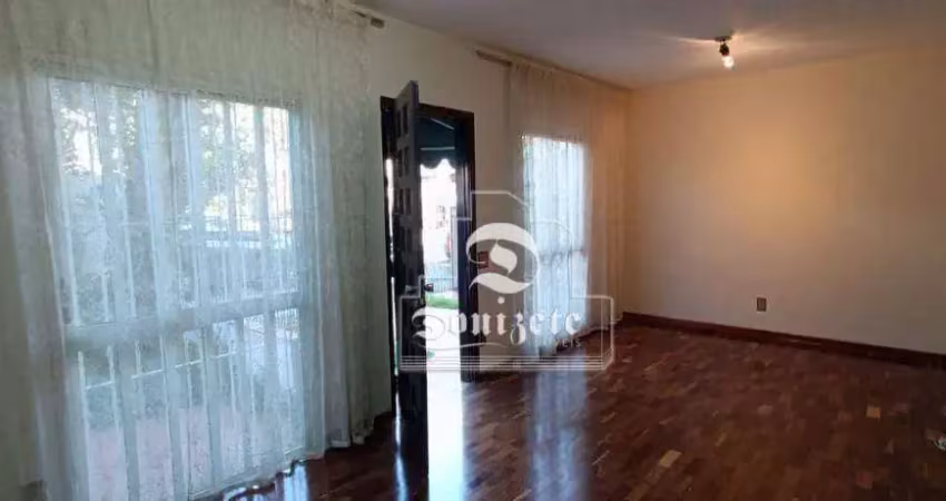 Sobrado com 3 dormitórios para alugar, 105 m² por r$ 3.550,00/mês - campestre - santo andré/sp