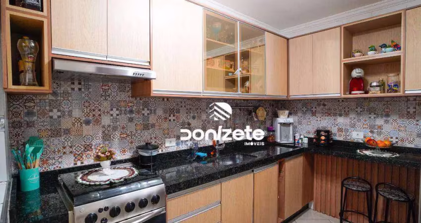 Apartamento com 3 dormitórios à venda, 80 m² por r$ 520.000,00 - vila homero thon - santo andré/sp