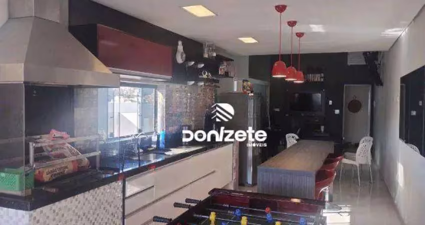 Cobertura com 3 dormitórios à venda, 150 m² por r$ 599.000,00 - vila pires - santo andré/sp