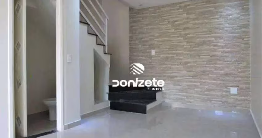 Sobrado com 3 dormitórios à venda, 86 m² por r$ 640.000,00 - parque das nações - santo andré/sp