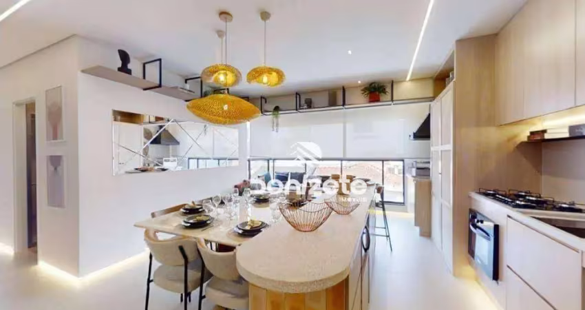Apartamento com 3 dormitórios à venda, 83 m² por r$ 914.000,00 - vila floresta - santo andré/sp