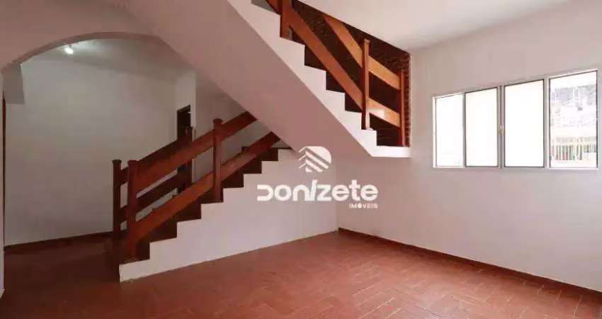 Sobrado com 4 dormitórios, 210 m² - venda por r$ 820.000,00 ou aluguel por r$ 3.783,00/mês - vila helena - santo andré/sp