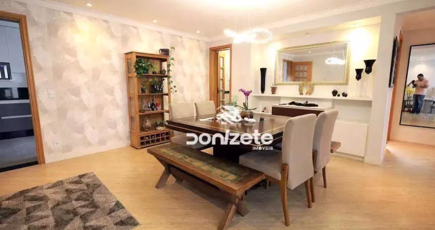 Apartamento com 3 dormitórios à venda, 130 m² por r$ 1.175.000,00 - vila assunção - santo andré/sp