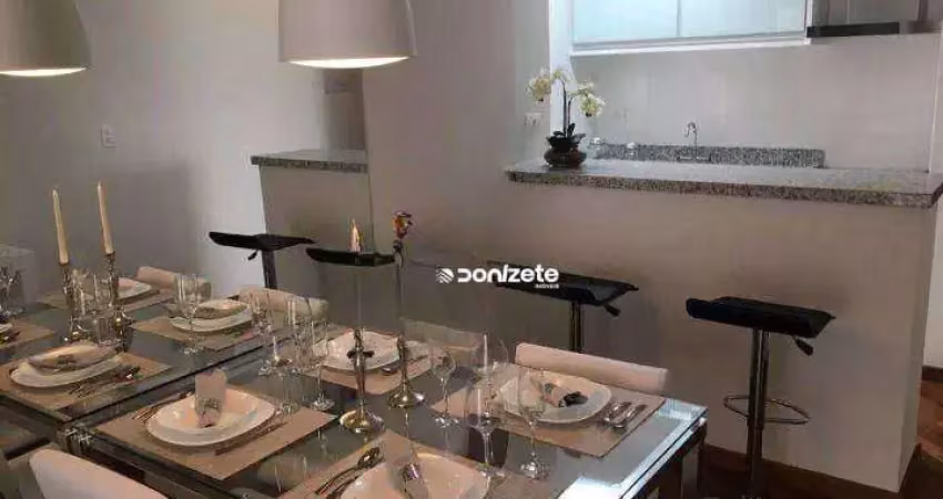 Apartamento com 2 dormitórios à venda, 62 m² por r$ 671.000,00 - campestre - santo andré/sp
