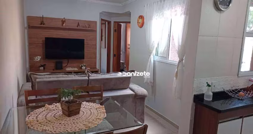 Cobertura com 2 dormitórios à venda, 78 m² por r$ 430.000,00 - vila luzita - santo andré/sp