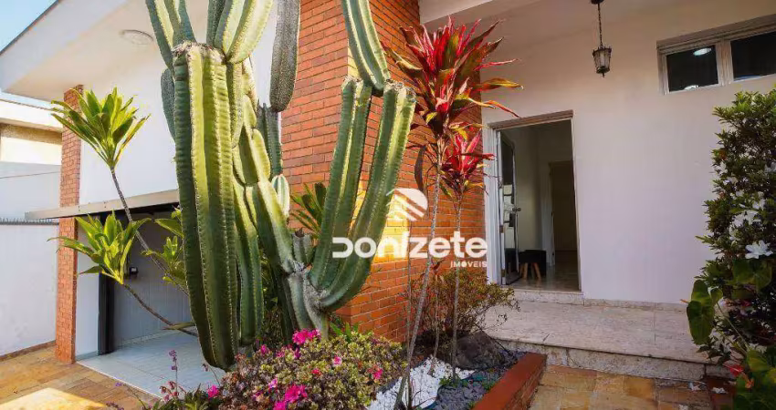 Casa com 3 dormitórios para alugar, 275 m² por r$ 12.356,90/mês - vila santa teresa - santo andré/sp