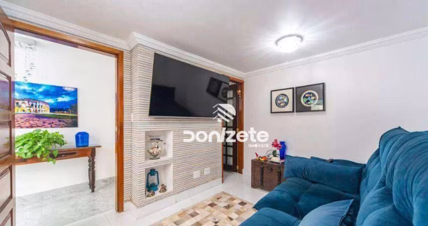 Sobrado com 2 dormitórios à venda, 200 m² por r$ 900.000,00 - vila alzira - santo andré/sp