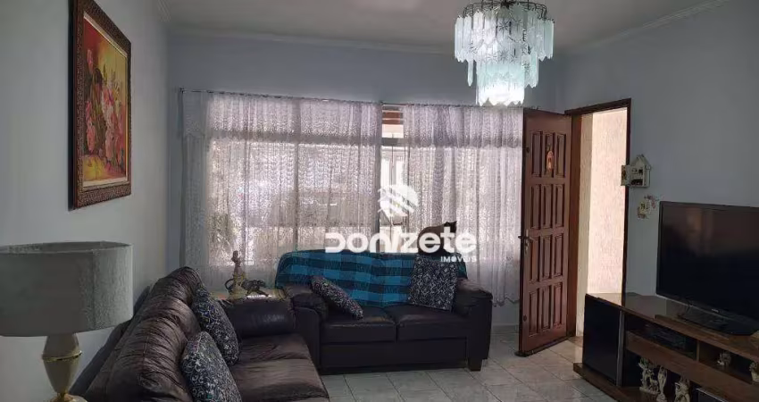 Sobrado com 2 dormitórios à venda, 140 m² por r$ 595.000,00 - vila scarpelli - santo andré/sp