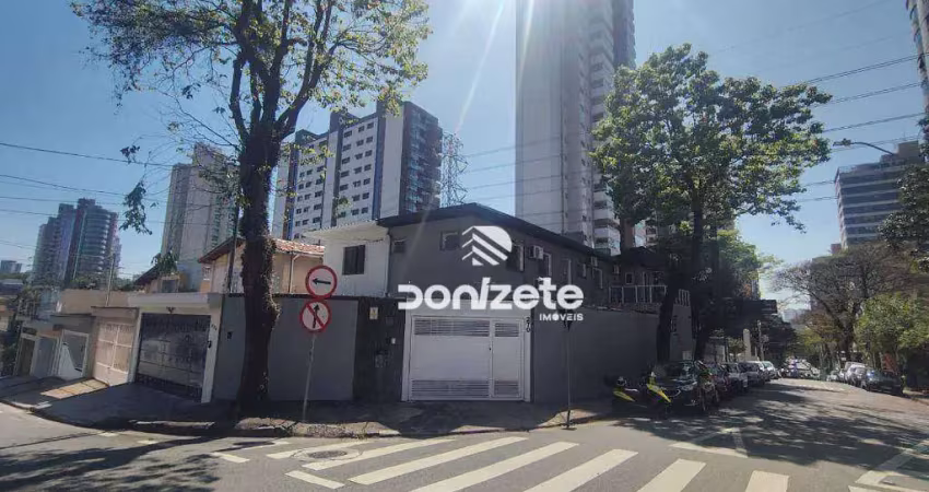 Sobrado com 3 dormitórios, 229 m² - venda por r$ 1.400.000,00 ou aluguel por r$ 6.400,00/mês - jardim - santo andré/sp