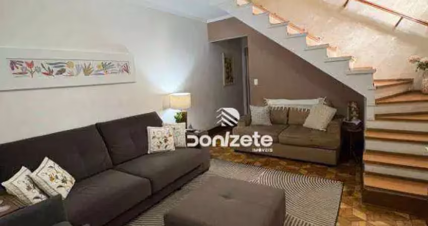 Sobrado com 3 dormitórios à venda, 157 m² por r$ 850.000,00 - vila gilda - santo andré/sp