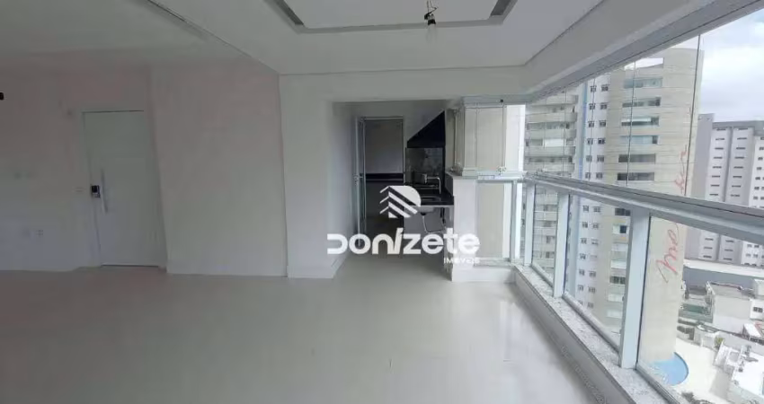Apartamento com 03 suítes à venda, 154 m²  - vila assunção - santo andré/sp