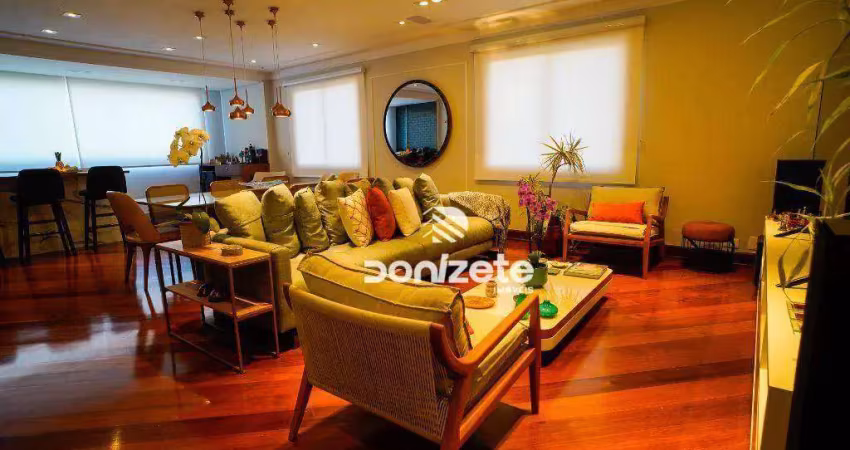 Apartamento com 4 dormitórios à venda, 260 m² por r$ 1.870.000,00 - jardim - santo andré/sp
