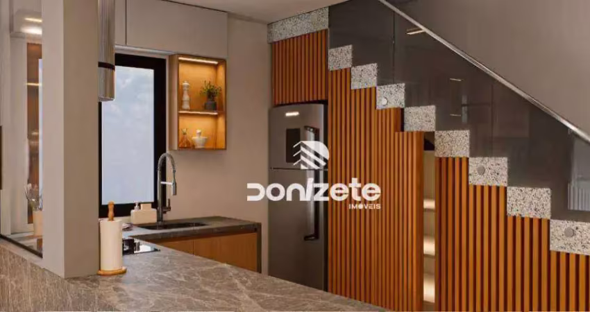 Cobertura com 2 dormitórios à venda, 119 m² por r$ 749.999,00 - campestre - santo andré/sp