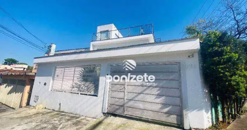 Sobrado com 3 dormitórios, 178 m² - venda por r$ 1.500.000,00 ou aluguel por r$ 7.253,45/mês - vila guiomar - santo andré/sp