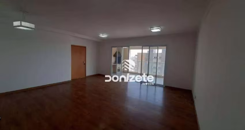Apartamento com 4 dormitórios para alugar, 185 m² por r$ 11.766,74/mês - campestre - santo andré/sp