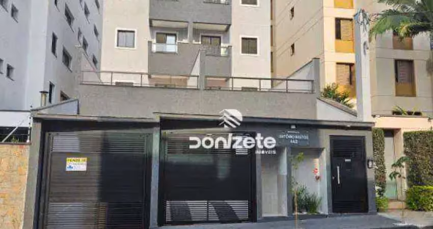 Cobertura com 2 dormitórios à venda, 92 m² por r$ 649.000,00 - vila bastos - santo andré/sp