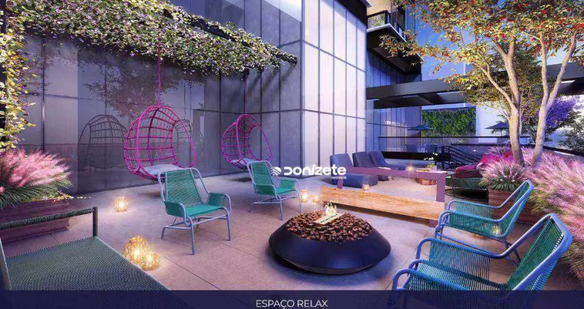 Apartamento com 1 dormitório à venda, 42 m² por r$ 490.000,00 - jardim - santo andré/sp