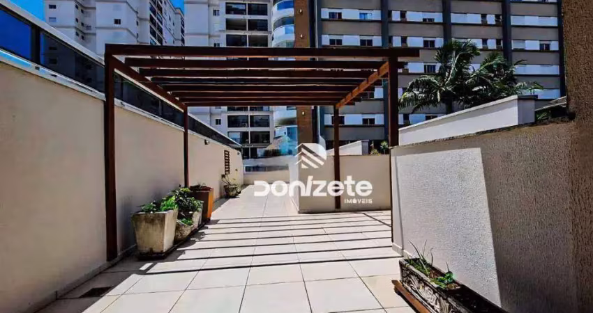 Cobertura com 3 dormitórios à venda, 166 m² por r$ 790.000,00 - campestre - santo andré/sp