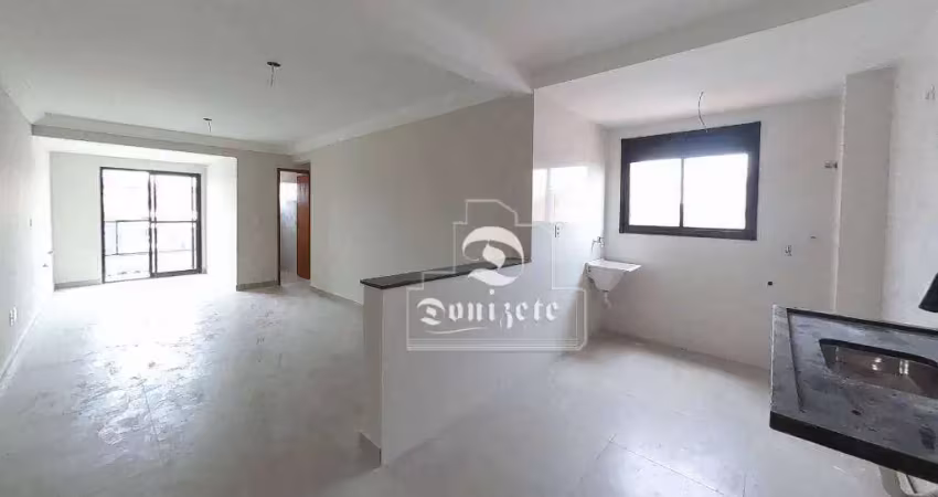 Apartamento com 2 dormitórios à venda, 61 m² por r$ 465.000,00 - vila alzira - santo andré/sp