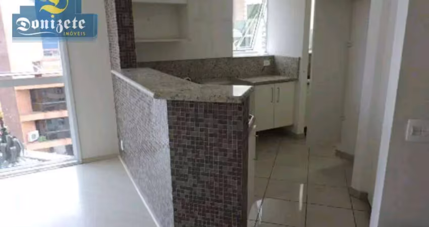 Apartamento com 1 dormitório à venda, 86 m² por r$ 845.000,00 - jardim - santo andré/sp